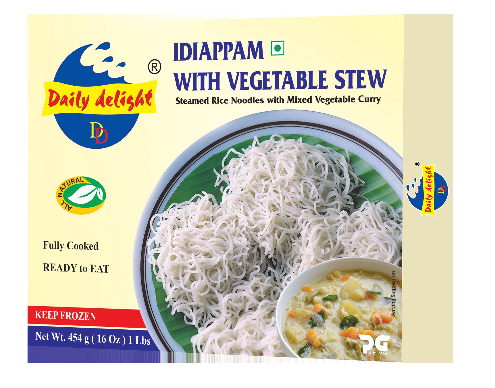 Daily Delight Idiappam With Vegetable Stew 1 LBS