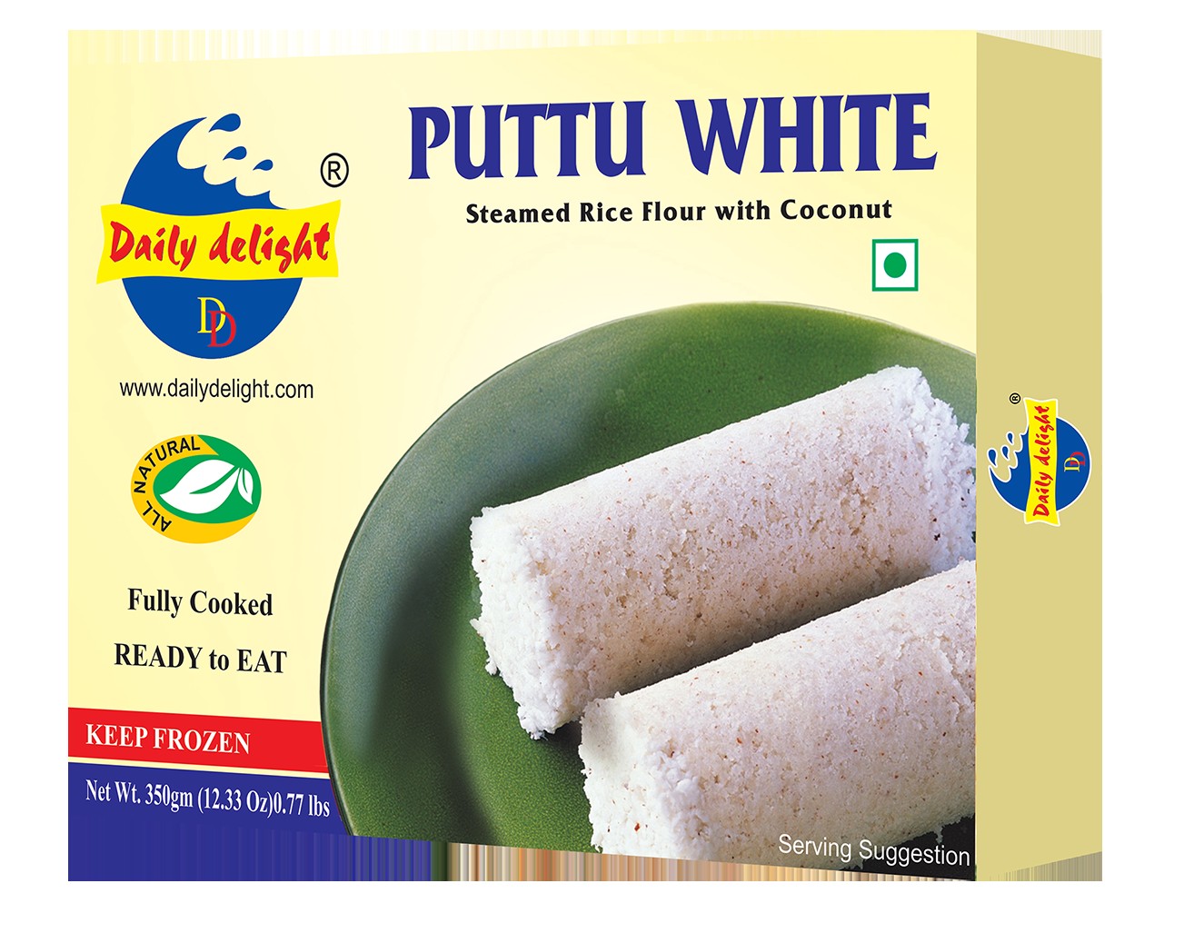 Daily Delight Puttu White 350 GM