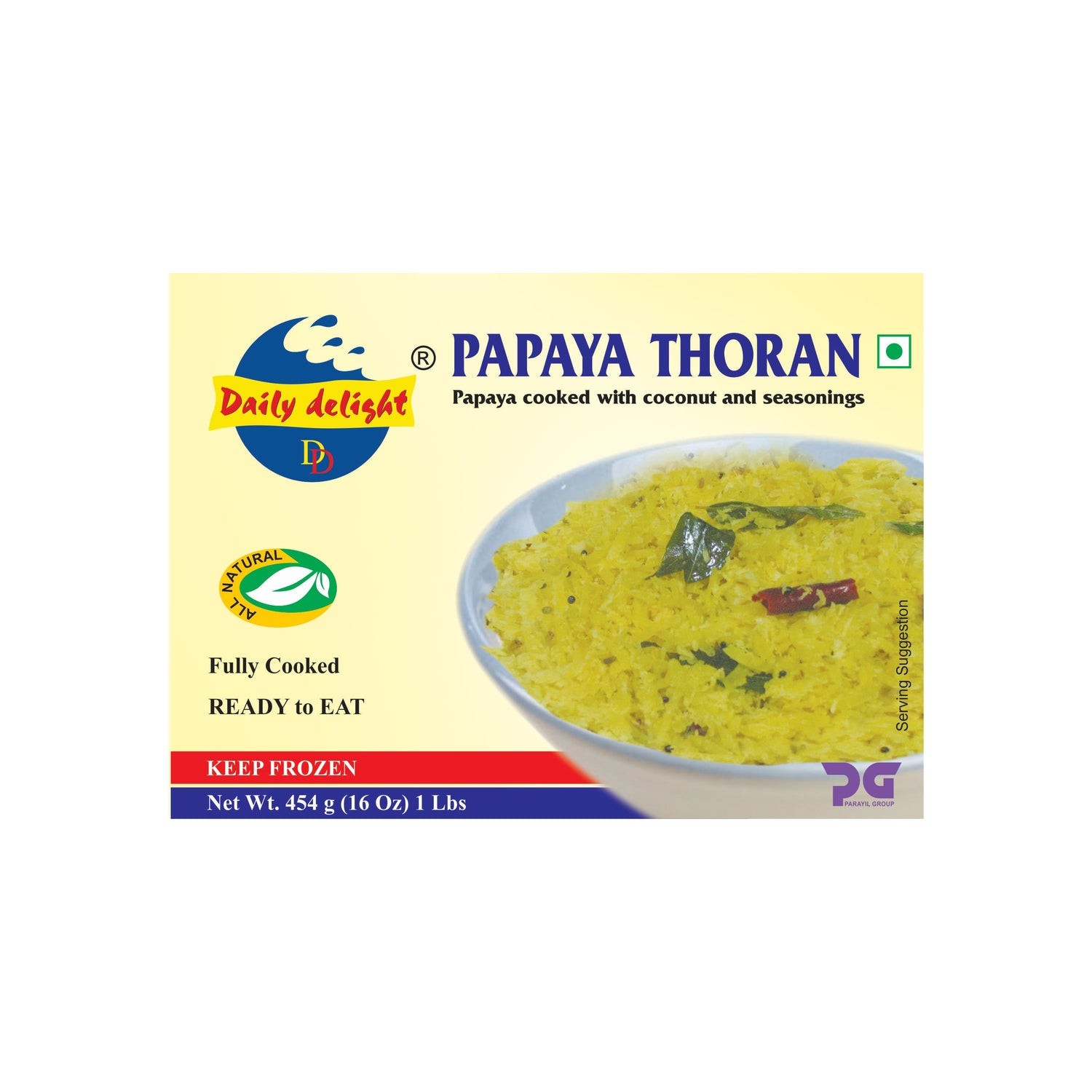 DAILY DELIGHT PAPAYA THORAN 16 OZ