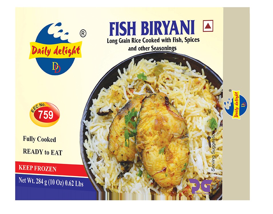 DAILY DELIGHT FISH BIRYANI 283 OZ