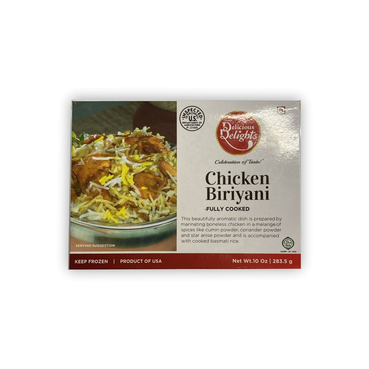 DELICIOUS DELIGHT CHICKEN 283.5 GM
