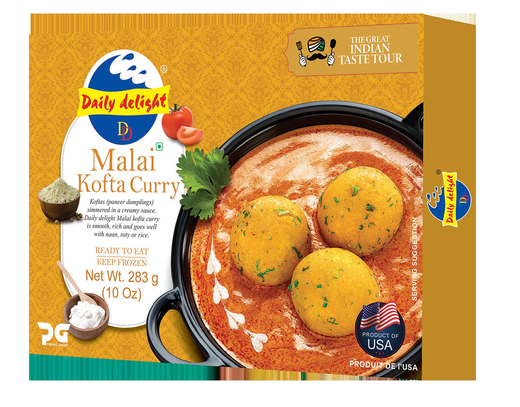 DD FRZ MALAI KOFTA 283 GM