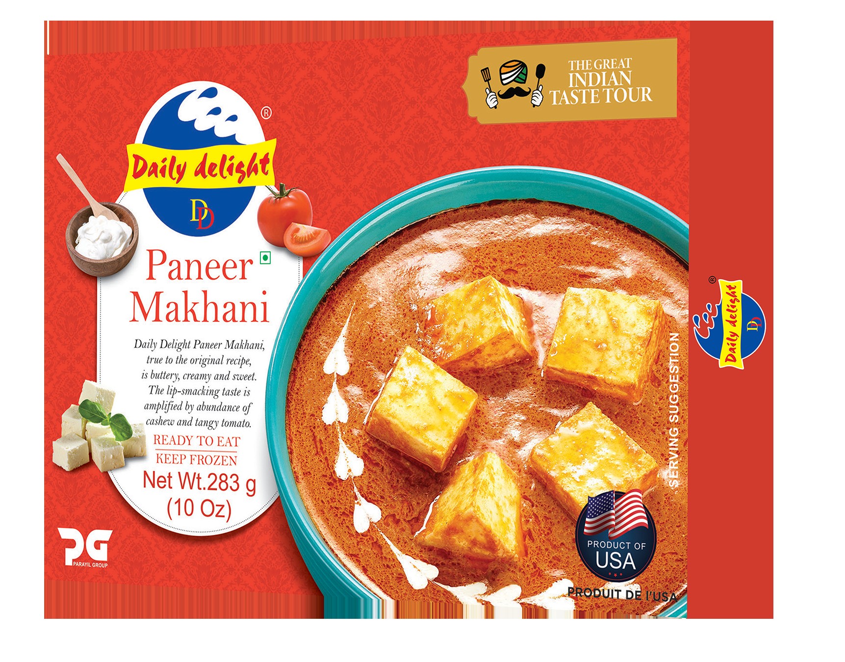 Daily Delight Paneer Makhani 10 OZ