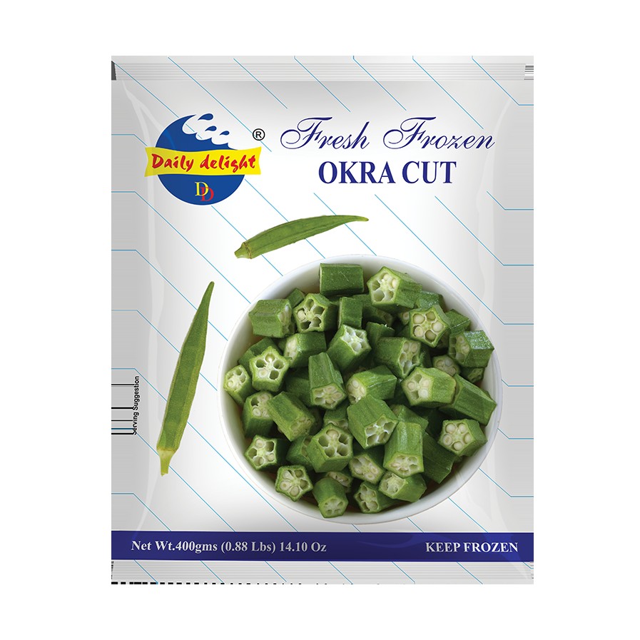 D.D.Cut Okra 400 GM