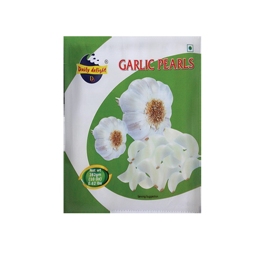 DAILY DELIGHT PEELED GARLIC 282 GM