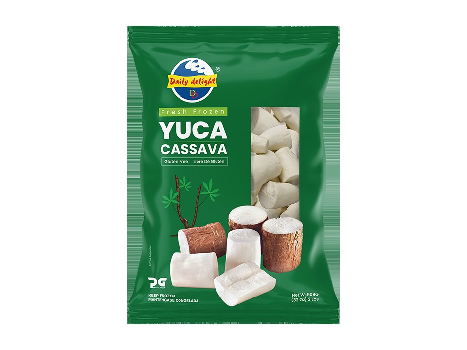 DAILY DELIGHT YUCA CASSAVA 2 LBS