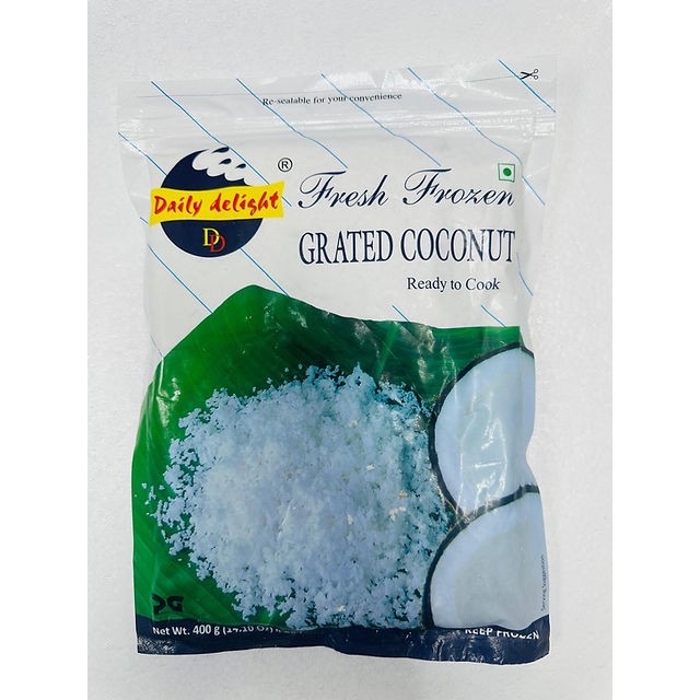 D D Grated Coconut 400 GM