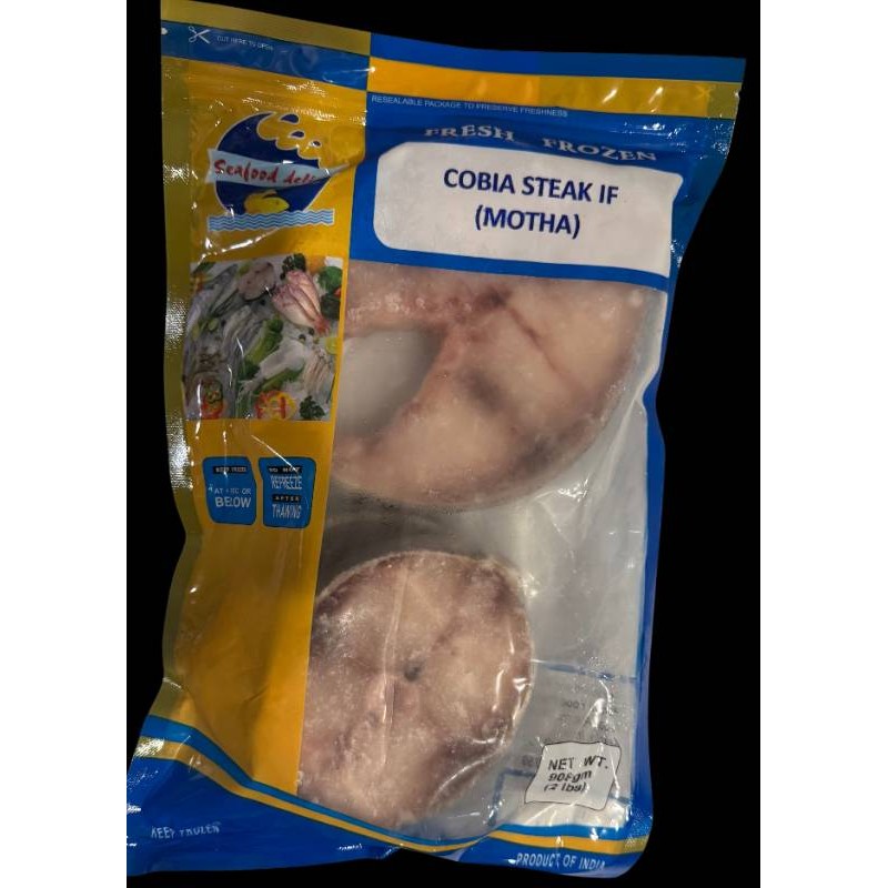 SEAFOOD DELIGHT MOTHA FISH STEAK 2 LBS