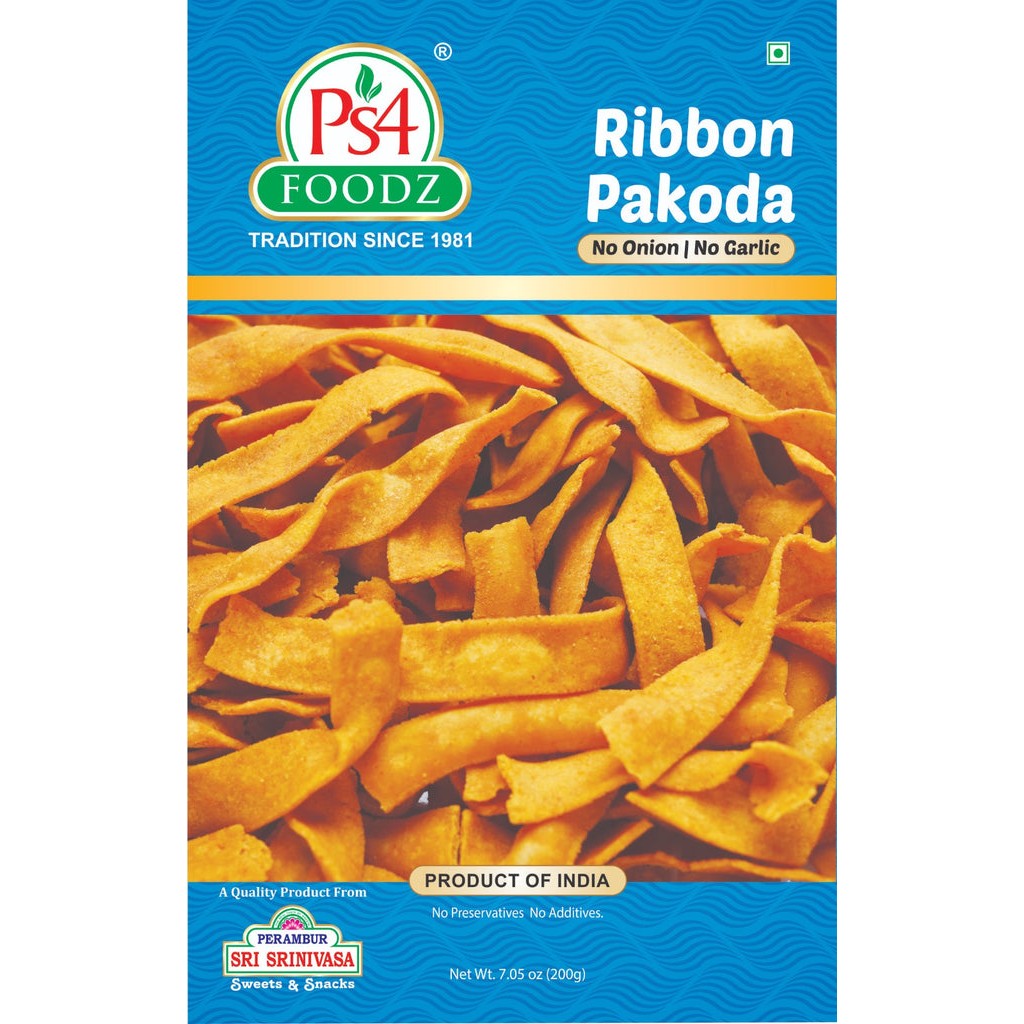 RIBBON PAKODA PS4 FOODZ 200 GM
