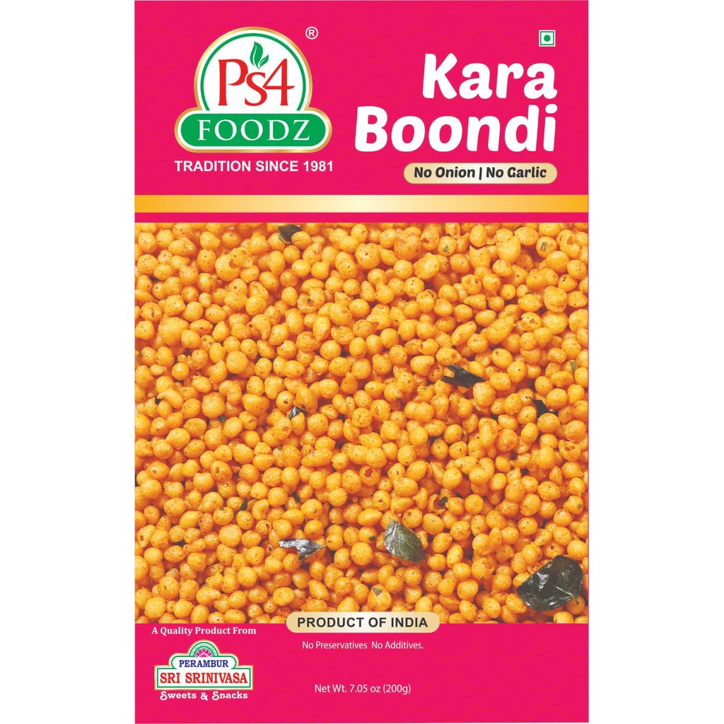 KARA BOONDI PS4 FOODZ 200 GM