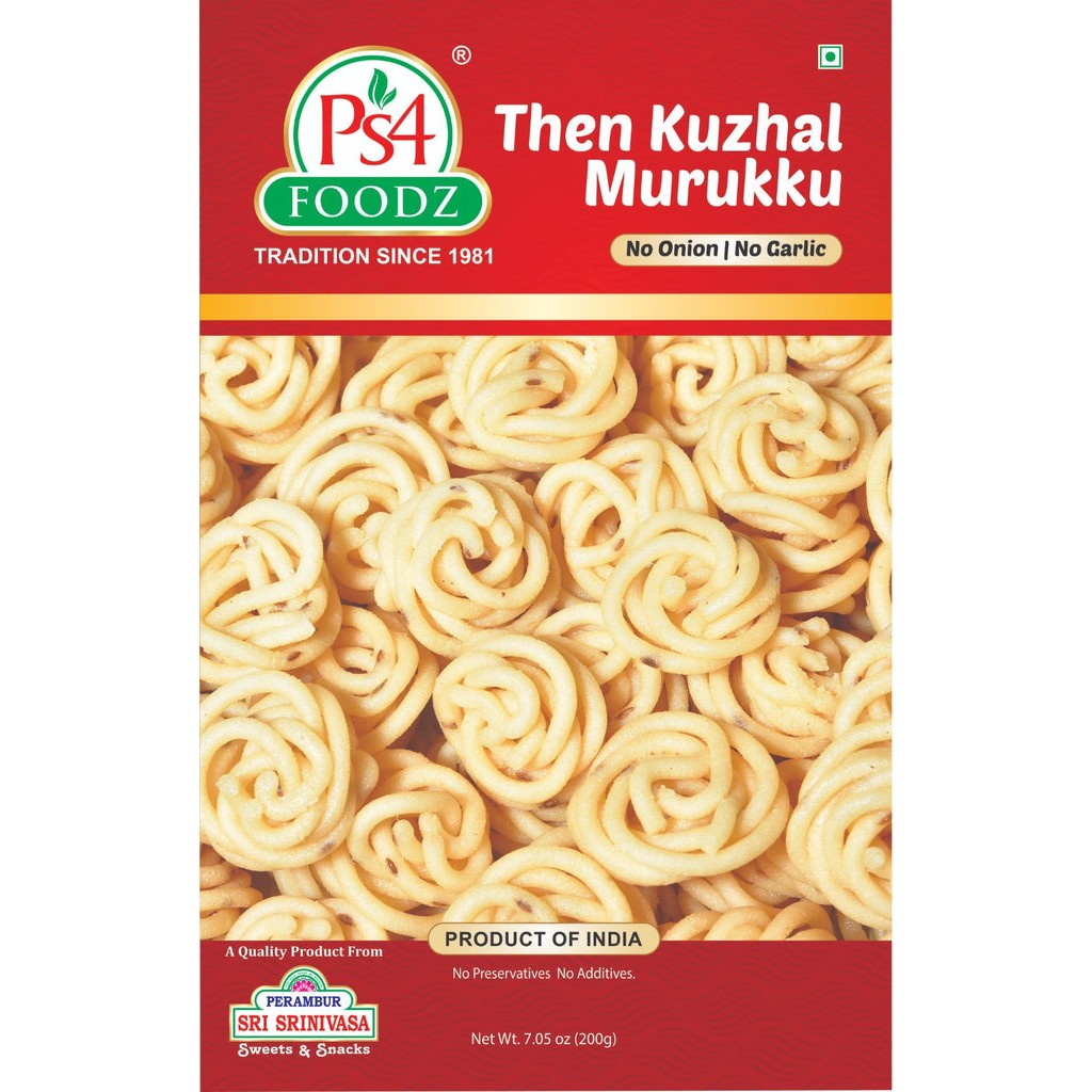 THEN KUZHAL MURUKKU PS4 FOODZ 200 GM