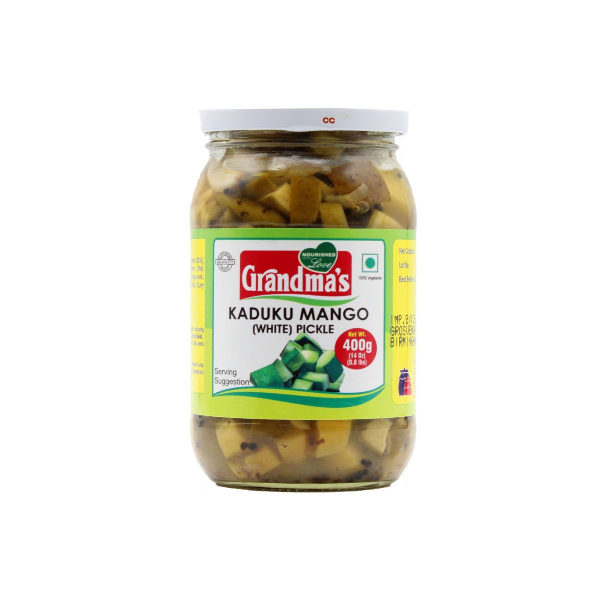 GRANDMA KADUKU MANGO (R) PICKLE 14 OZ