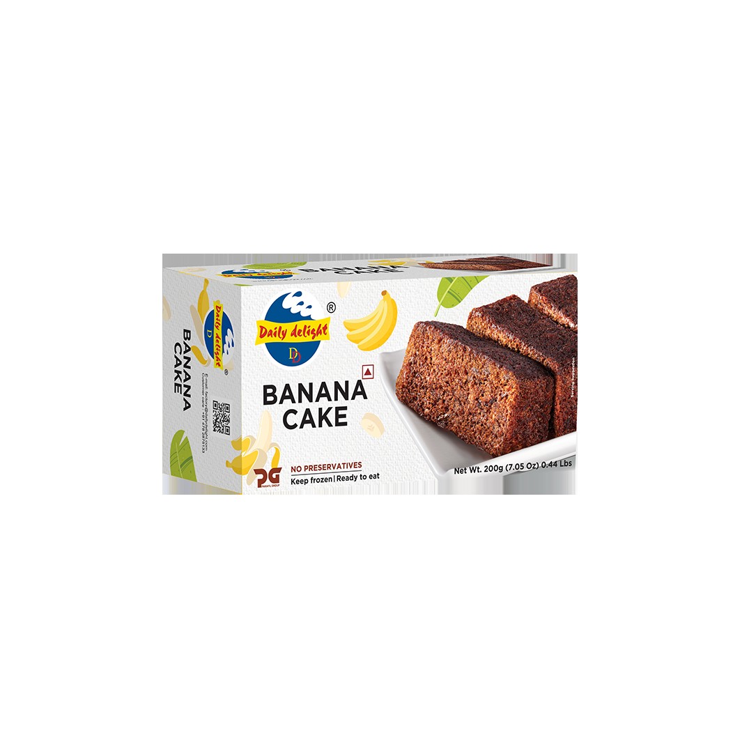 DAILY DELIGHT BANANA CAKE 200 GM