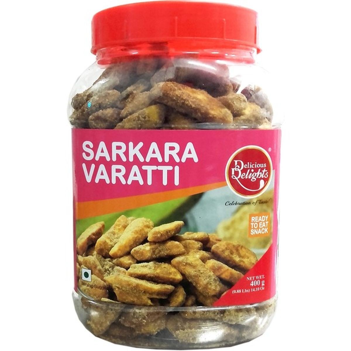 DELICIOUS DELIGHT SARKARA VARATTI 400 GM