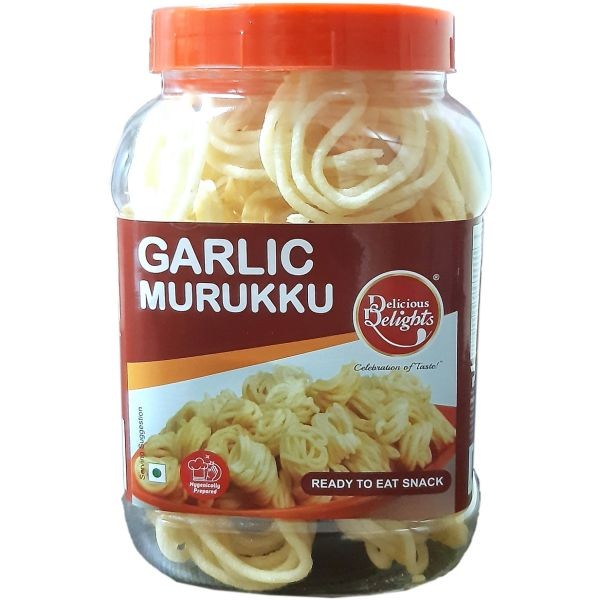 DELICIOUS DELIGHTS GARLIC MURUKKU 175 GM