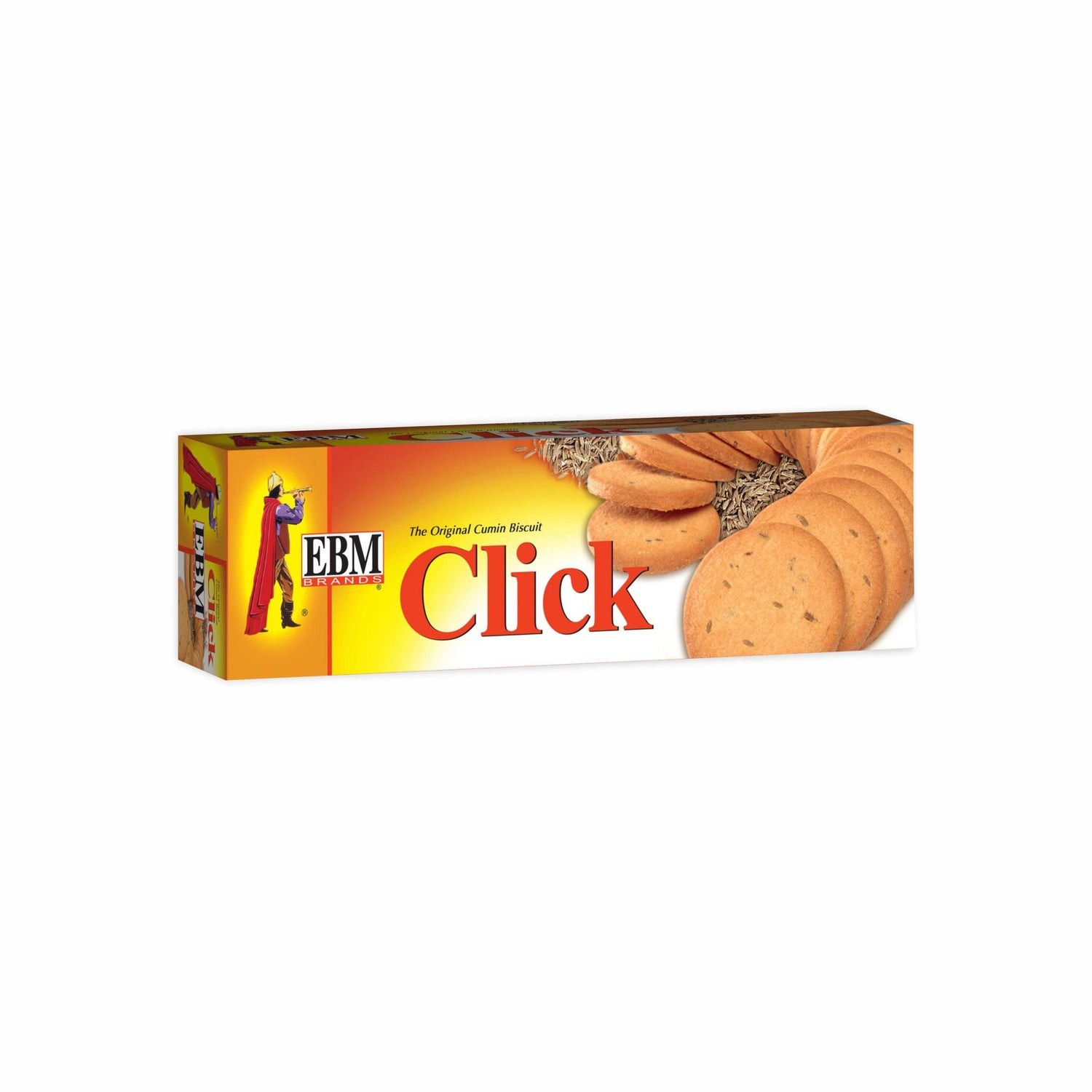 EBM CLICK BISCUITS 128 GM