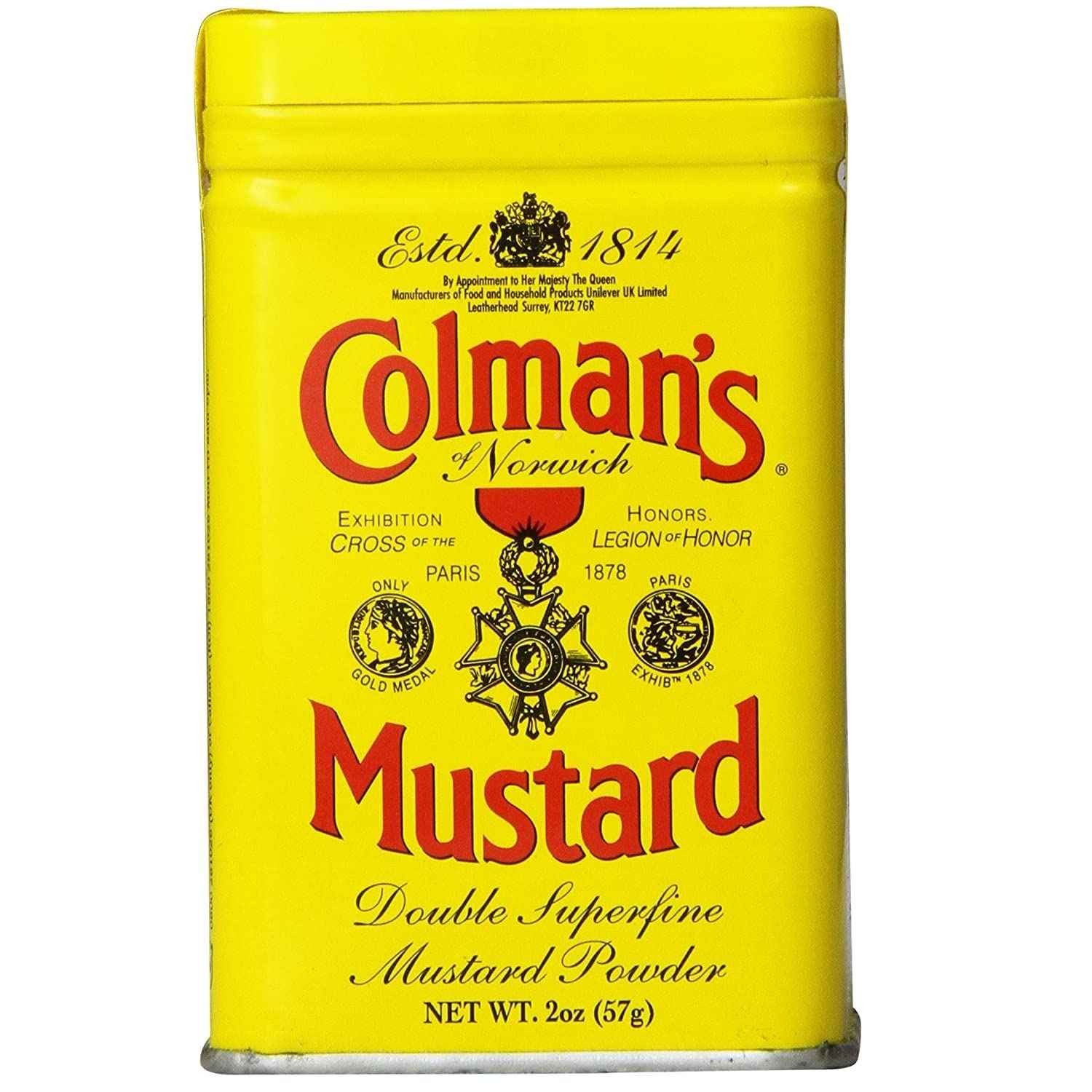 COLMAN'S MUSTARD POWDER 0.13 Lbs