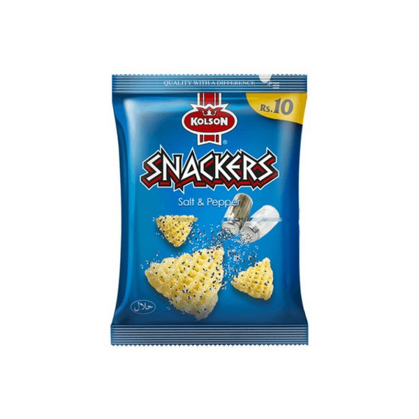 KOLSON SNACKERS SALT AND PEPPER 18 GM