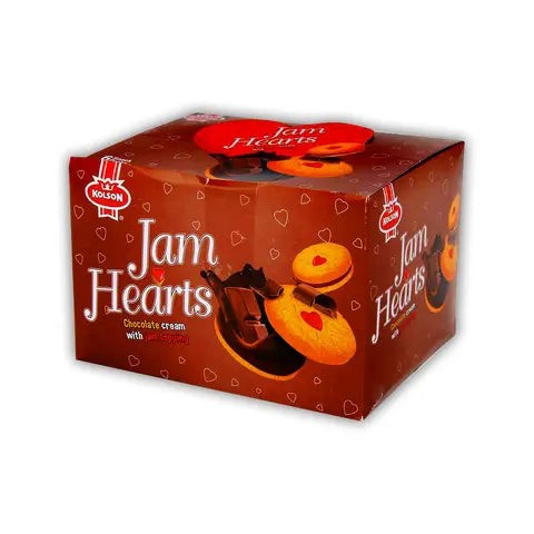 Kolson Jam Heart Chocolate 6 PACK