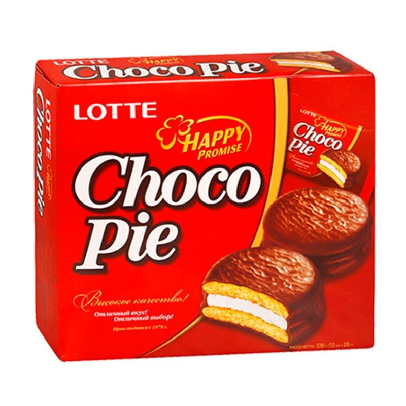 CHOCO PIE LOTTE 12 PACK