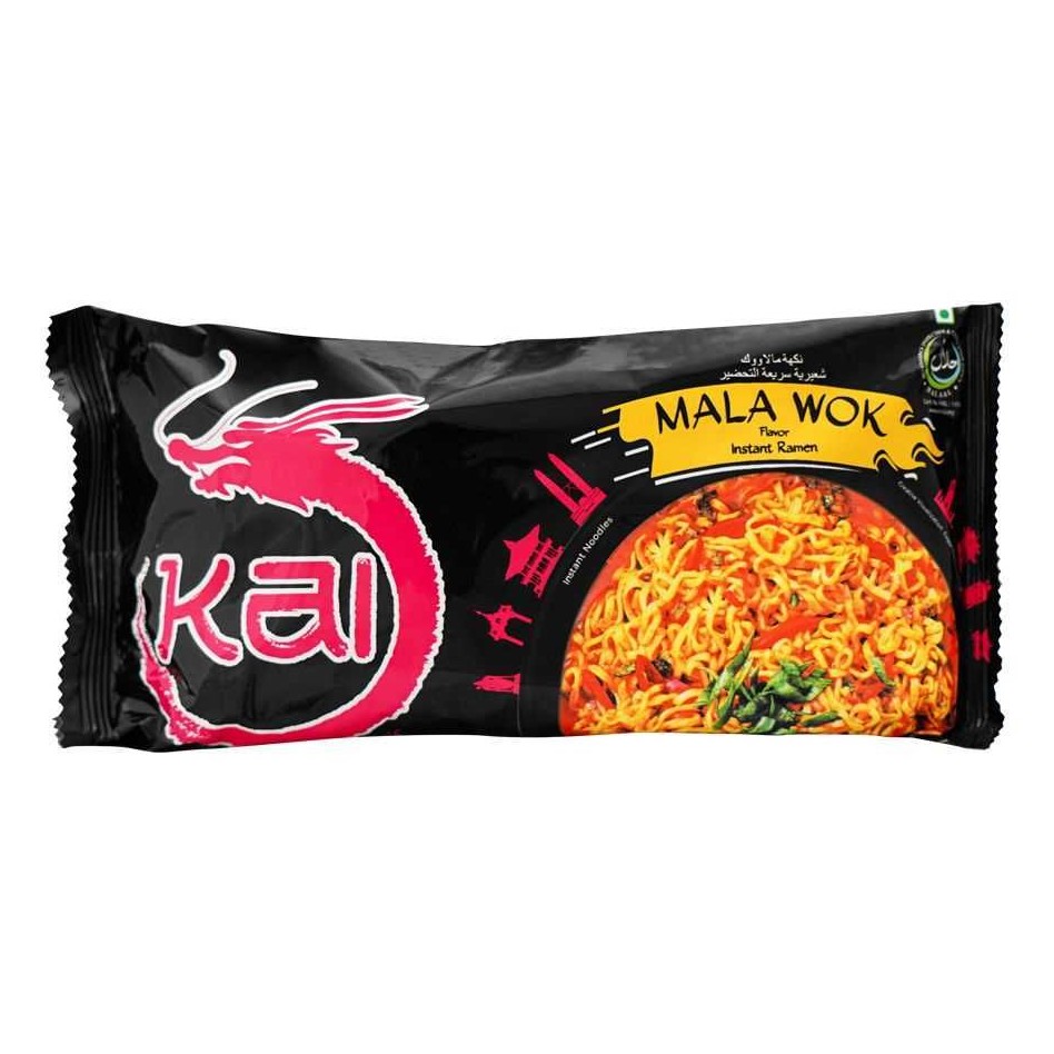 Kai Korean Mala Wok Flavor Instant Ramen  Noodlies 4.2 OZ