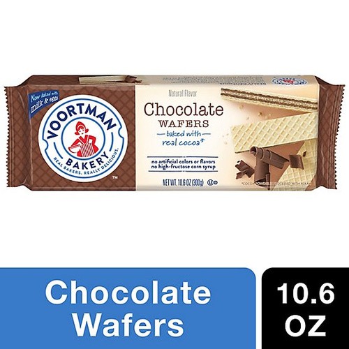 VOORTMAN WAFER CHOCOLATE 10.6 OZ