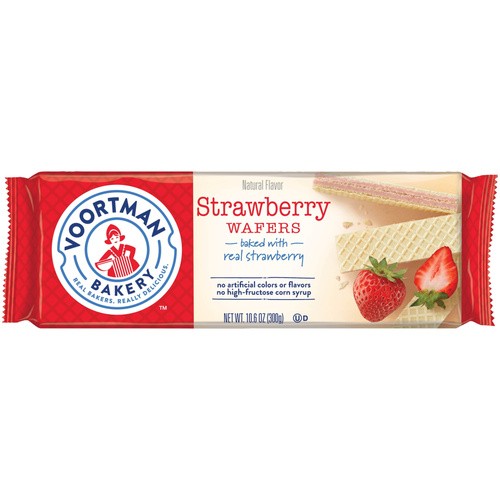 VOORTMAN WAFER STRAWBRY 10.6 OZ