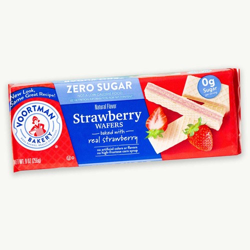 VOORTMAN SUGAR FREE WAFER STRW 9 OZ