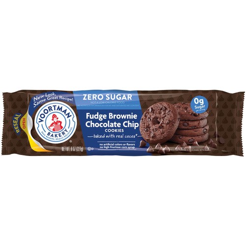 VOORTMAN SUGAR FREE FDG C/CHP 8 OZ