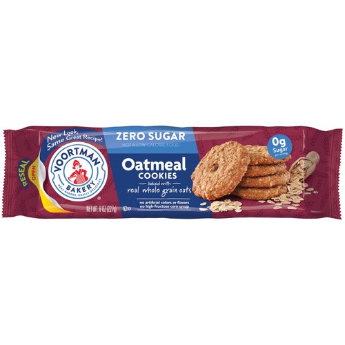 VOORTMAN SUGAR FREE OATMEAL 8 OZ