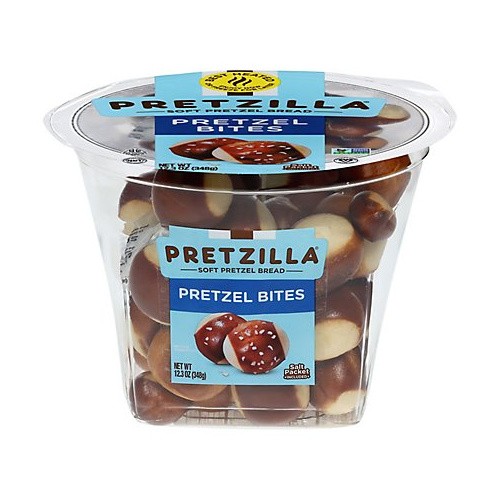 PRETZILLA PRETZEL BITES TUB 12.3 OZ
