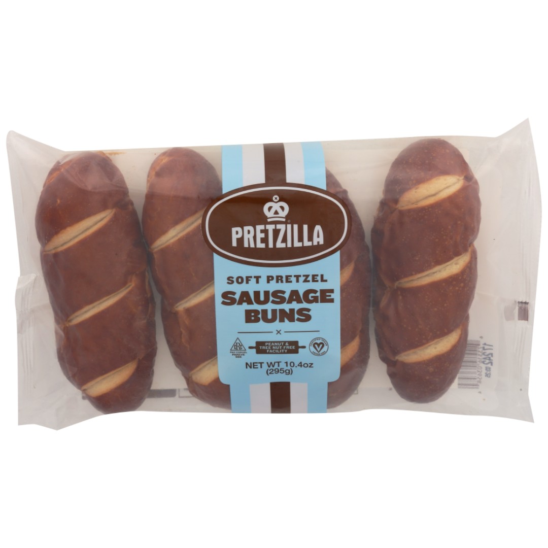 PRETZILLA SAUSAGE BUNS                   1 OZ
