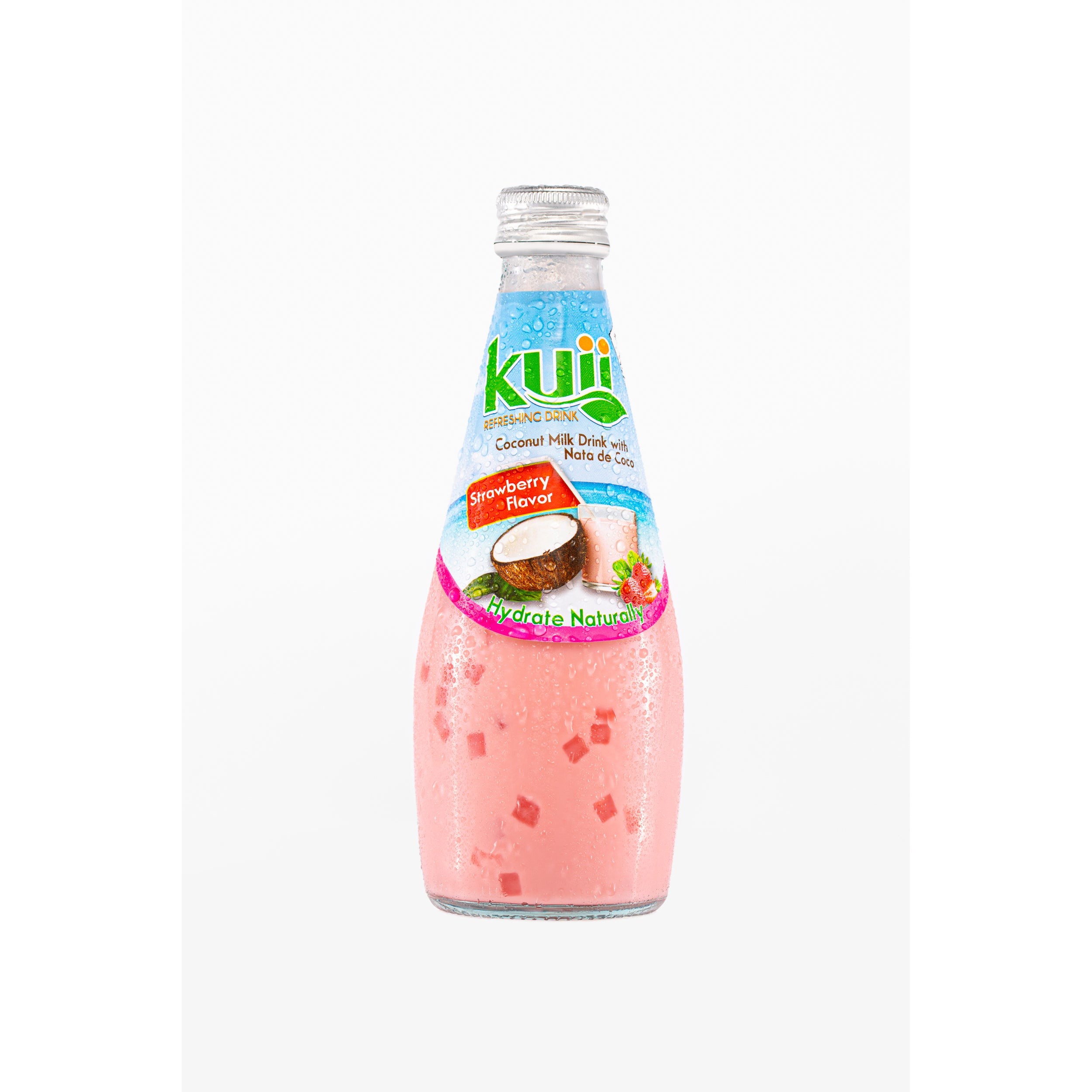 Kuii Strawberry Coconut Milk 16.4 OZ