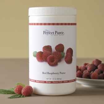 THE PERFECT PURE RED RASPBERRY PUREE 1.88 Lbs