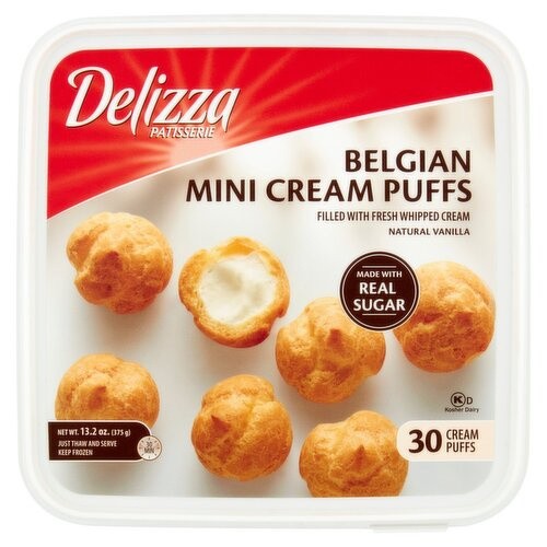 DELIZZA VAN CREAM PUFFS 13.2 OZ