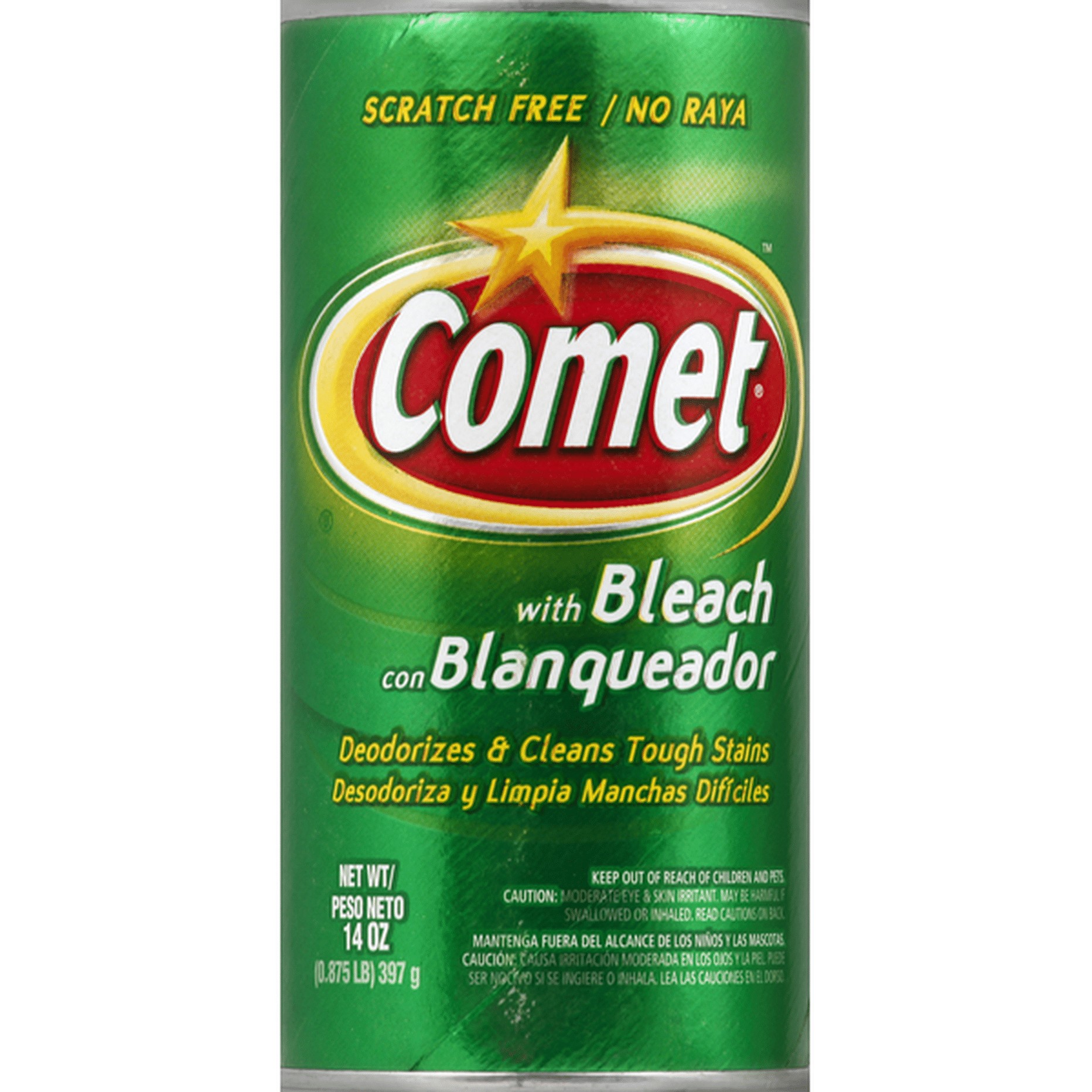 Comet Cleanser With Bleach 14 OZ