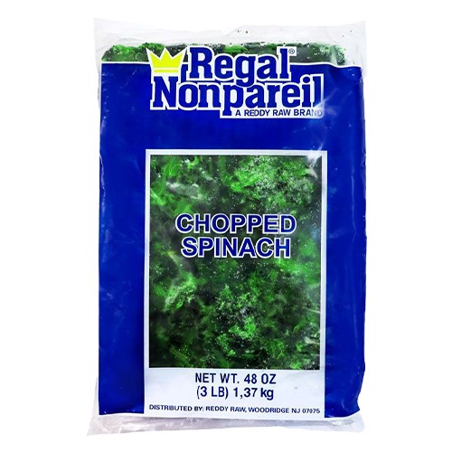 REGAL NONPAREIL CHOPPED SPINACH 1.37 KG