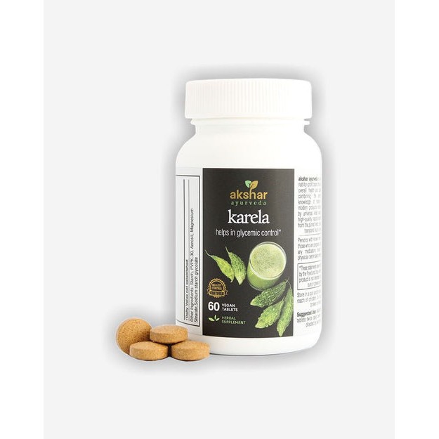 Akshar Karela Tablets 60 Count