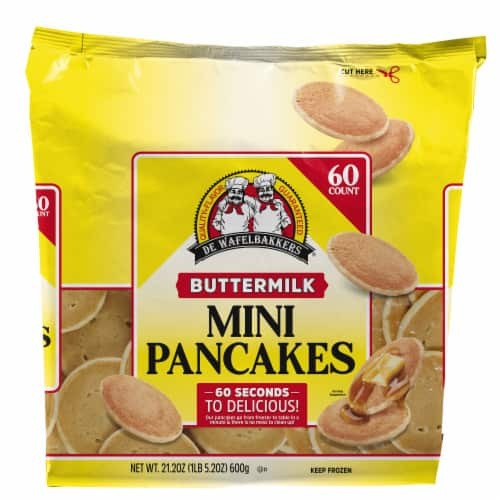DE W. BUTTERMILK MINI PANCAKES 60 COUNT