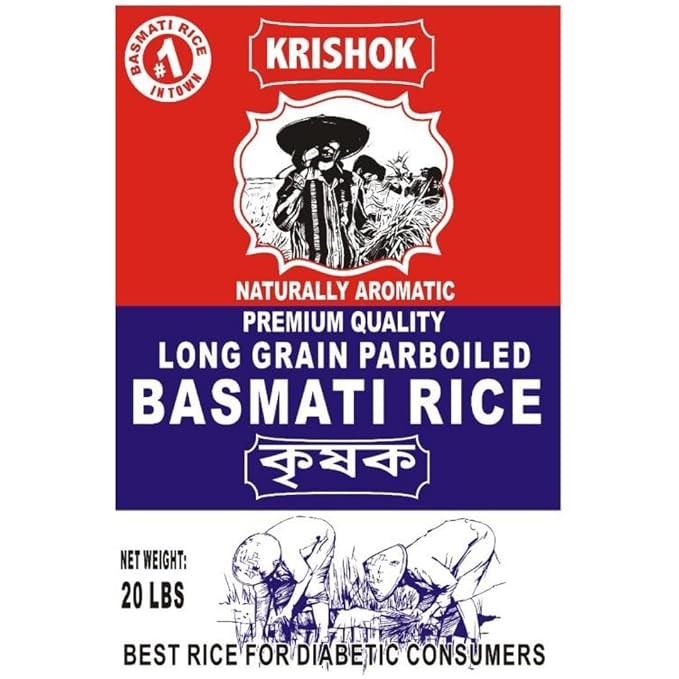 KRISHOK PERBOILED 20 LBS