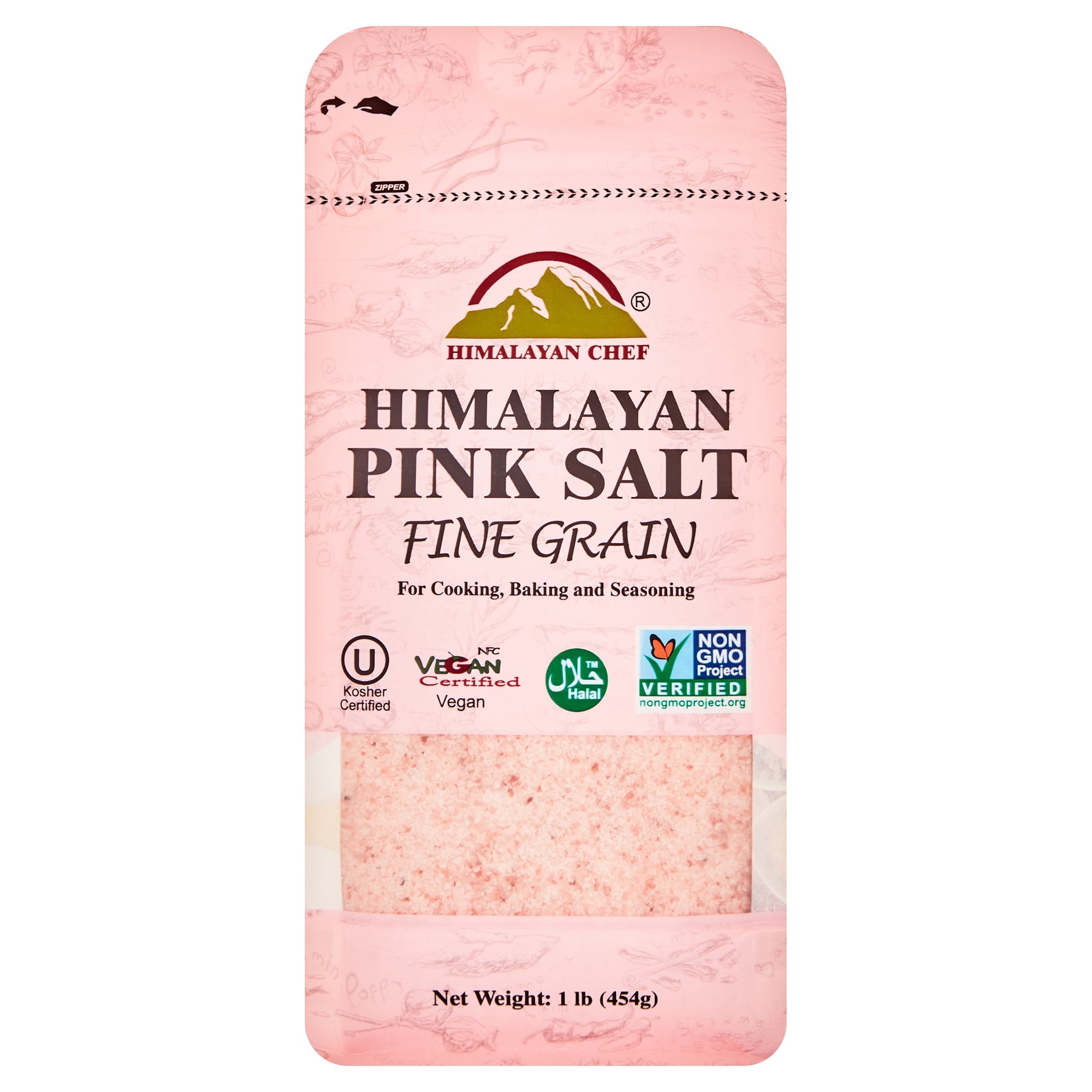 PINK HIMALAYAN SALT 1 LBS