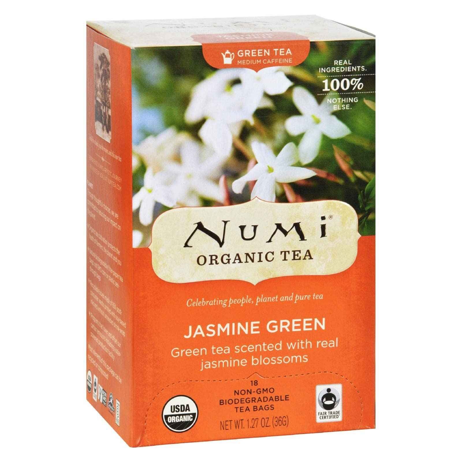 NUMI JASMINE GREEN ORG. 18 Each