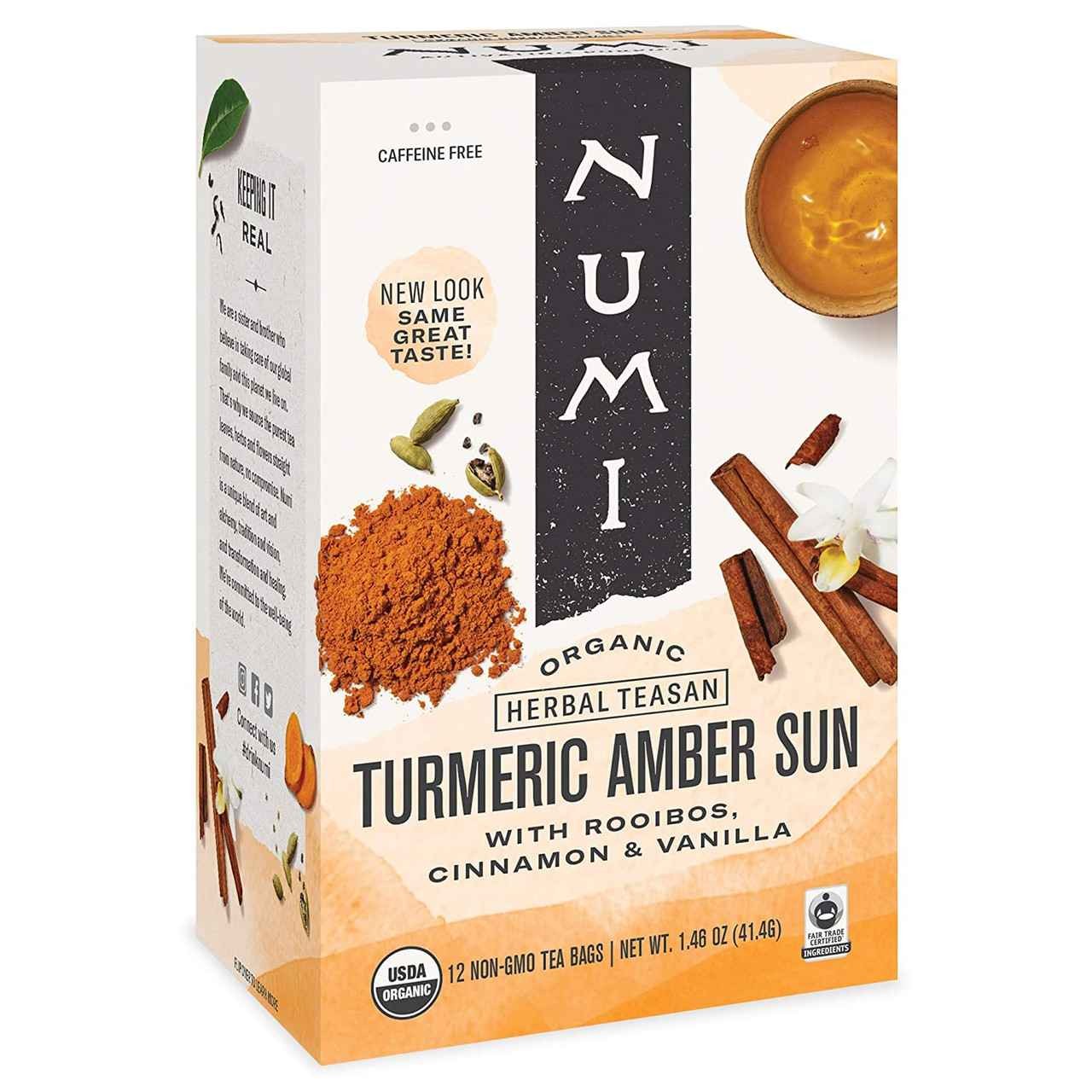 NUMI TURMERIC AMBER SUN 12 Each