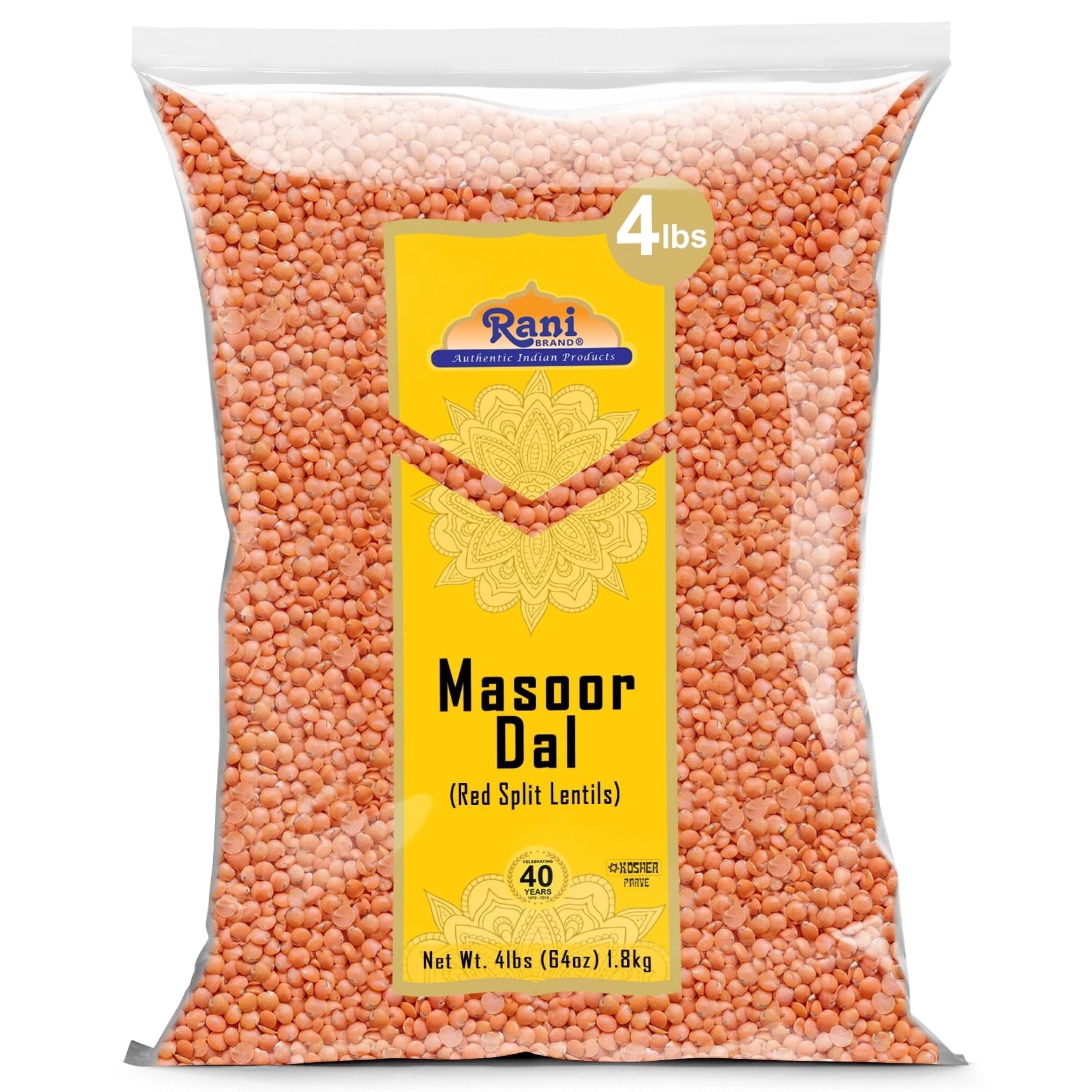 Rani Masoor Dal 4 LBS