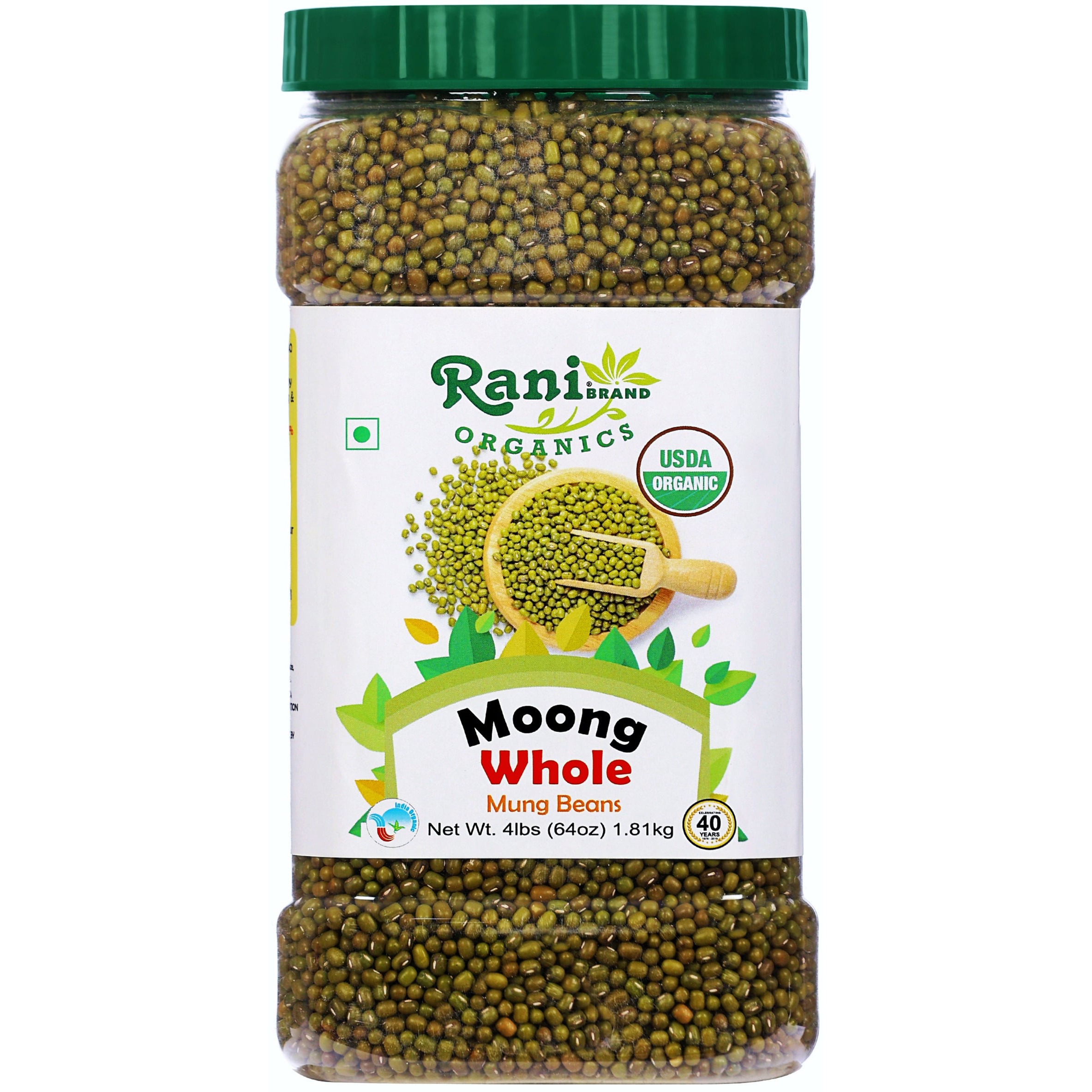 Rani Moong Whole 4 LBS