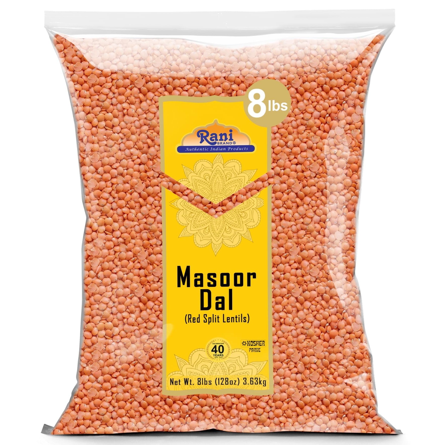 Rani Masoor Dal 8 LBS