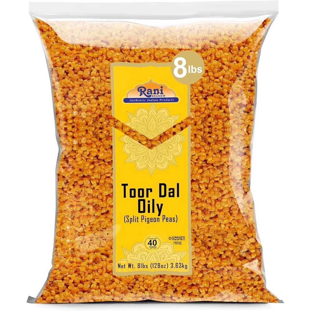 Rani Toor Dal Oily 8 LBS