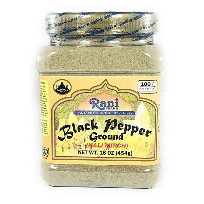 Rani Black Pepper Ground 454 GM