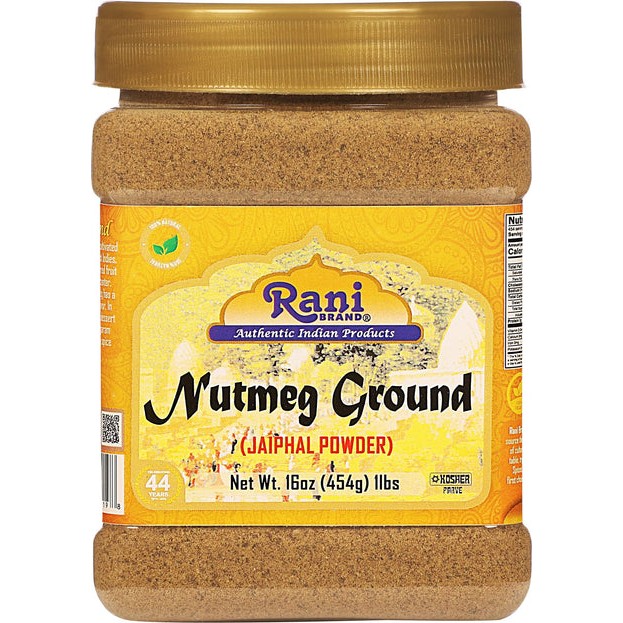 Rani Brand Nutmeg Powder 454 GM