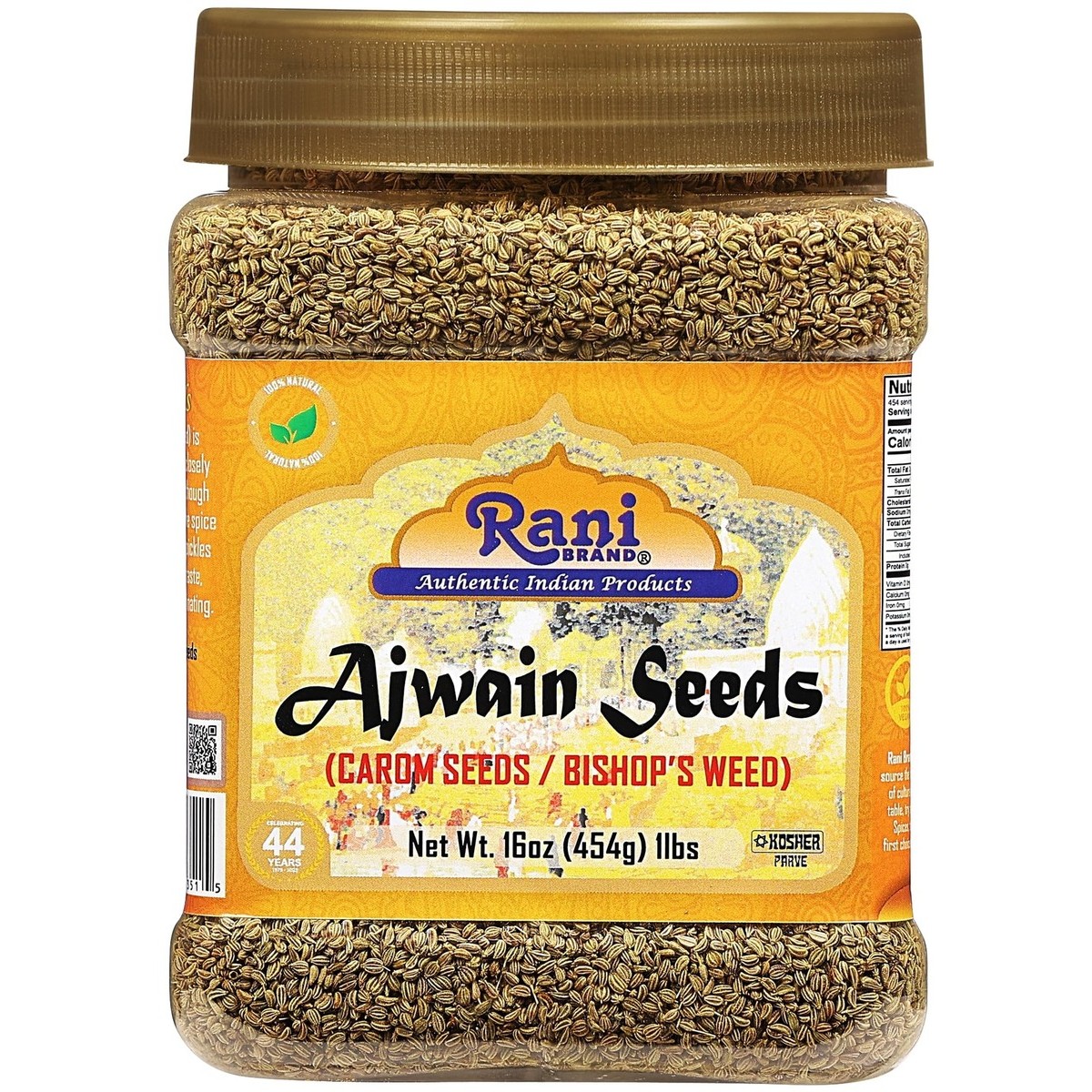 RANI AJWAIN SEEDS 16 OZ